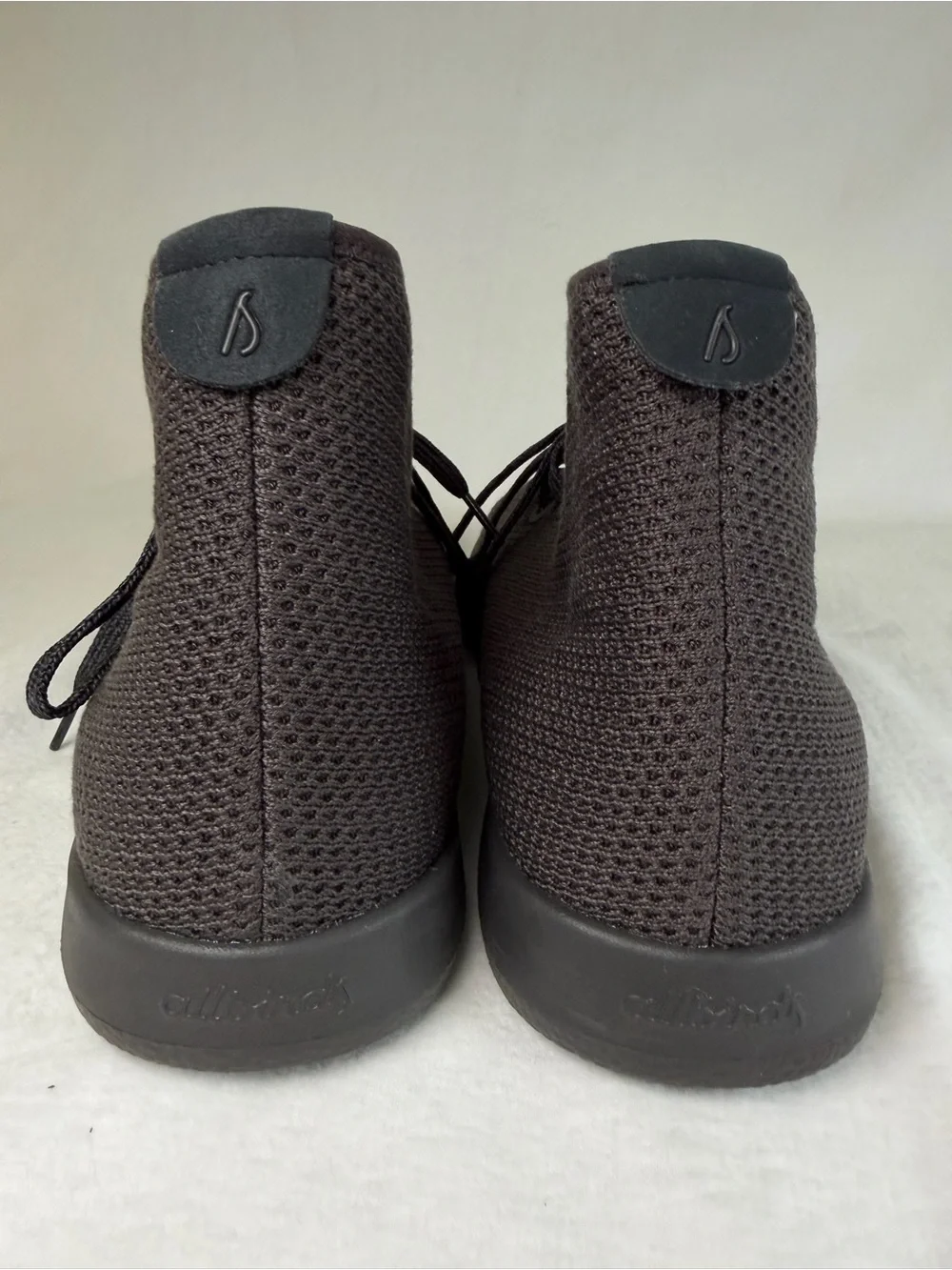 Allbirds Men’s Tree Toppers High Top Sneakers Triple Black Size 11